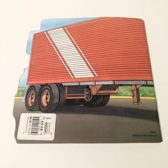 Vtg 1987 The Truck Book A Golden  Super Shape Book by Bill Gere - Picture 10 of 11